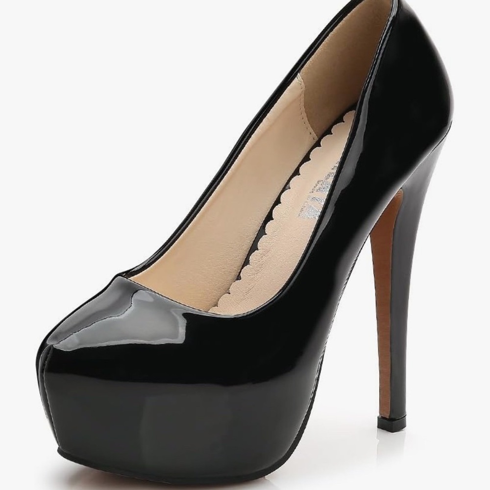 Elegant Black High Heel Pumps